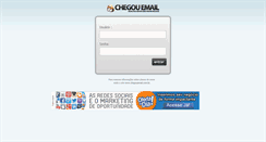 Desktop Screenshot of chegouemail.org