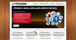 Desktop Screenshot of chegouemail.com.br